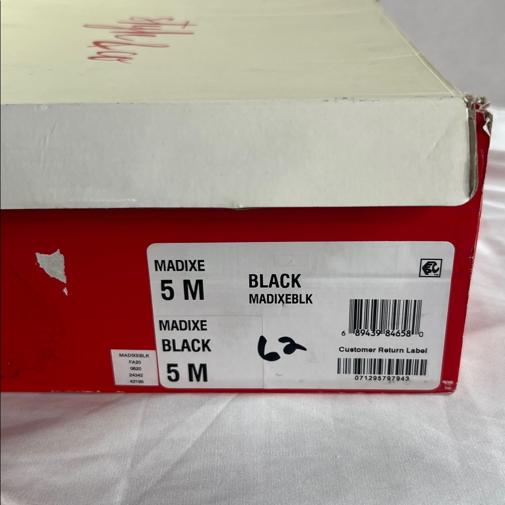 Style & Co. Black Madixe Knee High Women’s Riding Boots 5M‎ Buckle Zipper New - Picture 5 of 5